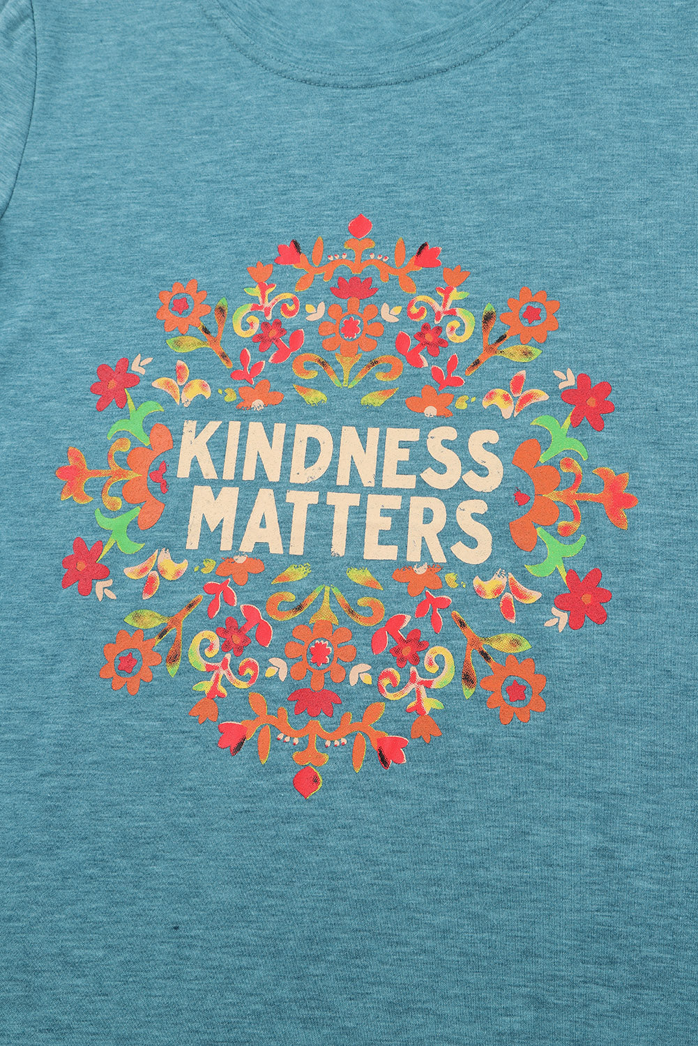 KINDNESS MATTERS Flower Graphic Tee